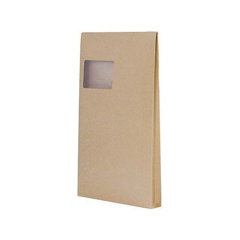 Soennecken Faltentasche 2941 C4 130g mF hk 20F braun 100 St./Pack.