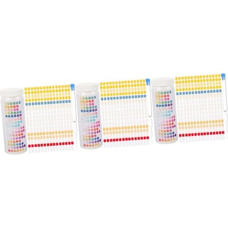 Bandelettes Test Eau - Kit 16 En 1 Pour Analyse Qualité Eau Potable Et Piscine - 150 Pièces (1/4)