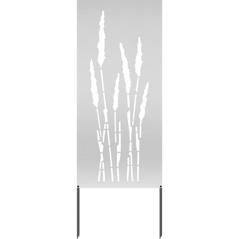 Écran de confidentialité de jardin Floral Argent 50 x 140 cm CFW687080 (1/5)