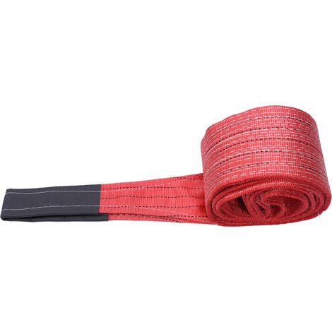Sangle de levage et remorquage polyeste 5T 11023LB 4M 13.12FT pour grue industrielle et manutention (1/5)