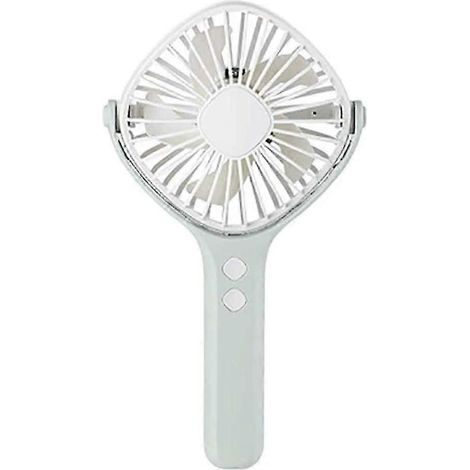 Mini Pocket Fan Battery Portable Fan Adjustable Cute Designer Clear Design (color: C) (1/4)