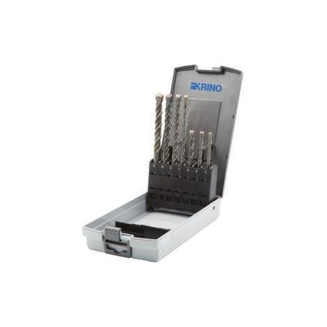 ASSORTIMENTO PUNTE PER MURO SDS - PLUS K4 - 7 PZ