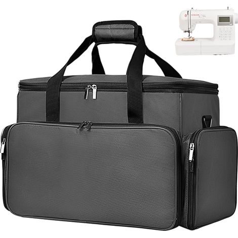 Sac Machine a Coudre, Sac De Transport Machine a Coudre, Valise Machine a Coudre, Sac Transport Machine à Coudre, Sac pour Machine a Coudre, Gris (1/5)