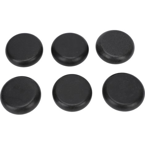 6 Pièces Pierres Chaudes Massage Visage Corps pour Circulation Sanguine et Détente Musculaire (1/5)