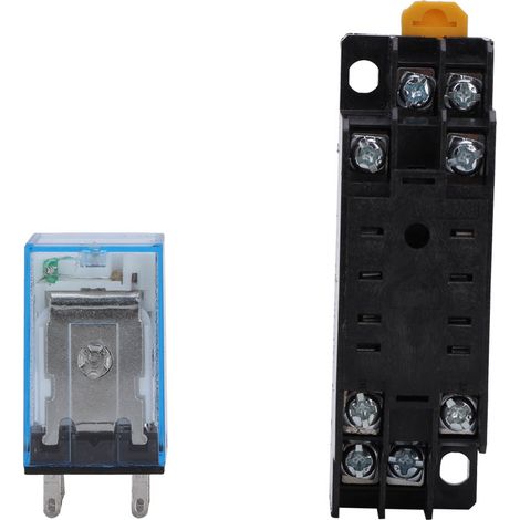 MY2NJ 2 Sets of Conversion Output Contact Small Coil Power Relay with Base(AC110V) (1/5)