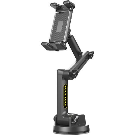 Soporte Para Tablet Para Coche - Brazo Extendible De 42,5 Cm - Succión Fuerte - Compatible Con Dispositivos De 4,7 A 12,9 Pulgadas - Negro (1/5)
