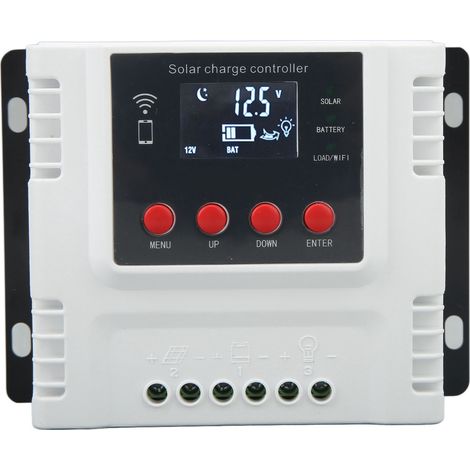 Régulateur Solaire MPPT 10A pour Camping-Car, Bateau, Villa et Extérieur (1/5)