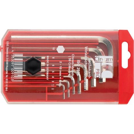 Set Allen-Chiave 8 Parti 2-10Mm Circumpro