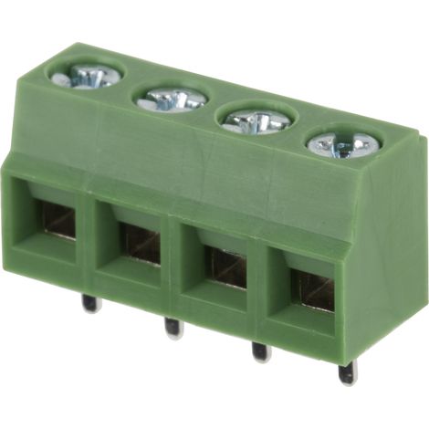 Bornier pour circuit imprimé RS PRO 4 contacts 1 rangée(s) pas de 5.08mm (1/2)