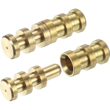 Lot De 10 Goupille En Laiton Pour Plateau De Table Pour Bureau Doré (1/5)