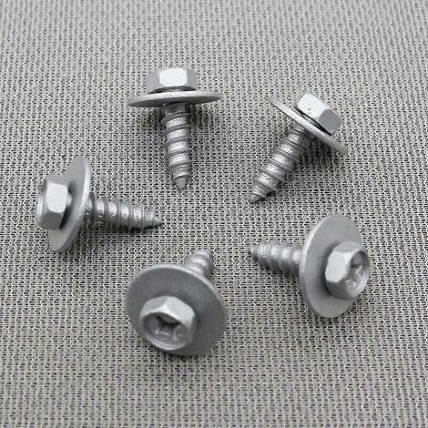 Pour Toyota Lexus 90159-60383, rondelle à tête hexagonale, clip de retenue de vis, quantité : 15 (1/4)