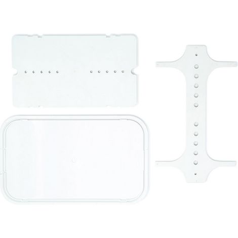 KIT PLACCA ESTERNA CASSETTA INCASSO 14 LT - (1/2)
