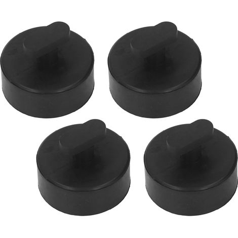 Lot de 4 patins de levage pour cric, patins en caoutchouc pour cric de sol, compatibles avec Chevrolet Corvette C5 C6 C7, adaptateurs en caoutchouc robustes pour cric (1/5)