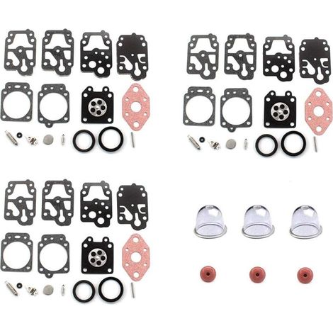 3x Carburateur Reparation Membrane Kit Pour Walbro K20-WYL WYL-240-1 WYL-242-1 Tous WYL Carb Stihl