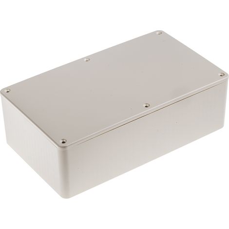 Boîtier RS PRO en ABS, 190 x 110 x 60mm, Blanc ( Prix pour 1 ) (1/2)