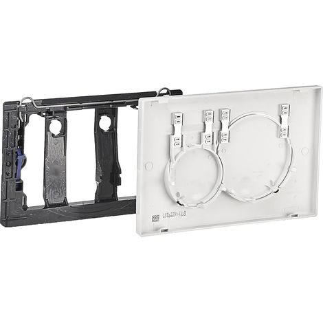 Geberit 115770115 Sigma01 Betätigungsplatte, Kunststoff, geeignet für 2-Mengen-Spülung, 1 Stück