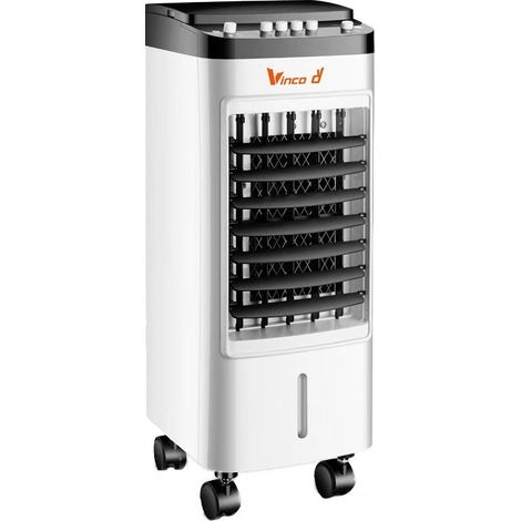 Raffrescatore d’aria 65W 4L – Ventilatore ad Acqua con Box Ghiaccio