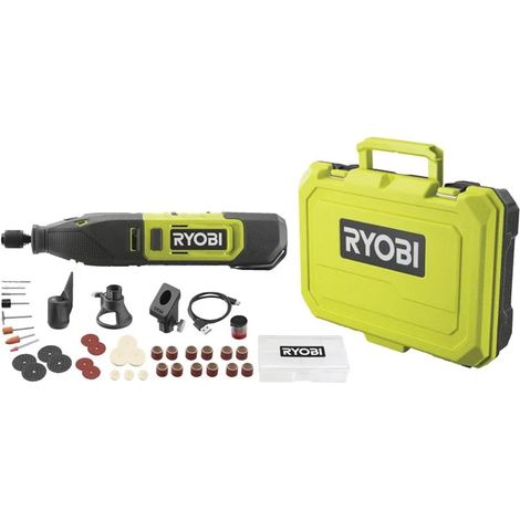 Ryobi RRT12-120BA335 Utensile Rotativo 12V 5.000 a 35.000 g/min (1x2.0)Ah