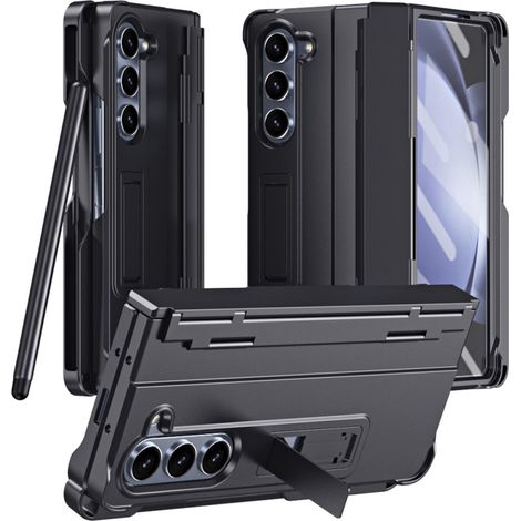 Funda para Samsung Galaxy Z Fold6 5G, con soporte y lápiz óptico, color negro. (1/5)