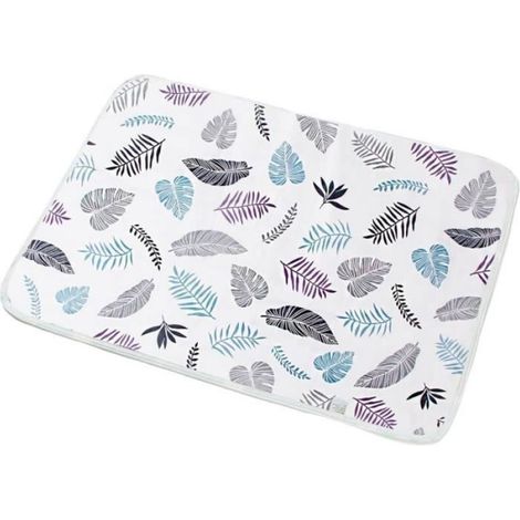 Matelas à Langer pour Bébé Lavable à Langer Matelas à Langer Ultra Absorbant Etanche Lit Pad Incontinence Matelas POCHETTE POSTALE (1/4)