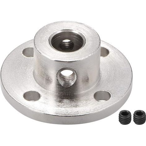 8mm diamètre intérieur H13 D16 Coupleur Axe Bride Rigide Accouplement Arbre Guide Moteur connecteur de moteur argent pour pièces de bricolage