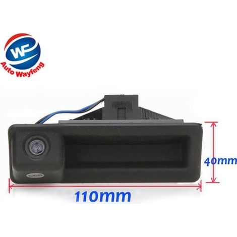 Camera de Recul - Vision Nocturne IP69K - Compatible BMW E60 E70 E82 E90 E92 E93 - Câble RCA 6 m - 1 Pièce (1/5)