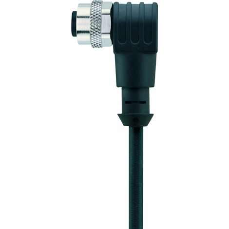 Escha 8046924 Sensor-/Aktor-Steckverbinder, konfektioniert M12 Buchse, gerade 5.00 m Polzahl Sensore
