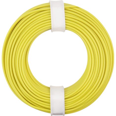 Donau Elektronik 175-013 Litze LiY 1 x 0.75 mm² Gelb 1 St.