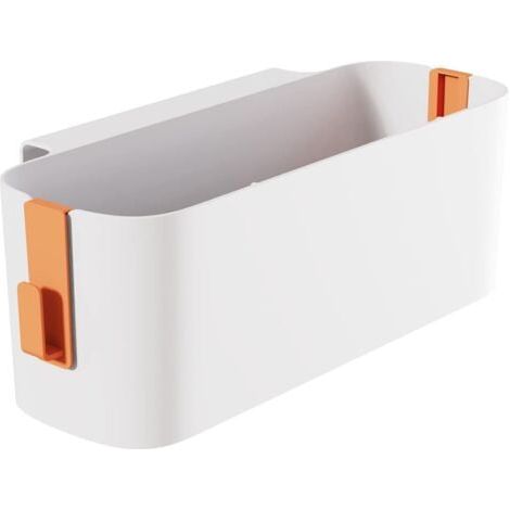 Orange-Chevet Suspendu étagère de Rangement Organisateur Organisateur de lit Panier avec 2 Crochets bébé lit étagères Support dortoir Fournitures (1/5)