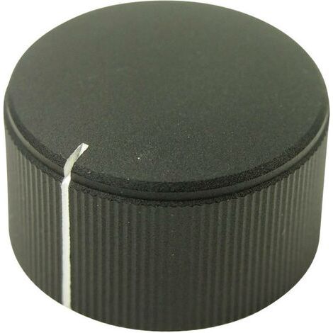 Tête de bouton rotatif Cliff FC7253 noir (Ø x H) 25 mm x 15 mm 1 pc(s) S85945 (1/2)