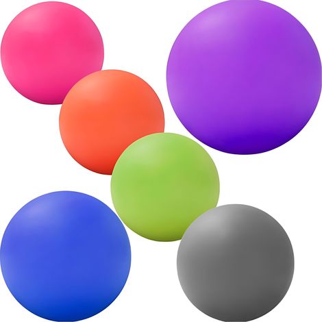 BALLE POUR MASSAGE POINT, EXERCICES MUSCULAIRES, RÉÉDUCATION PAR ROULEAU (1/5)