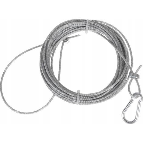cuerda de limpieza chimenea geko chimney cleaning rope 10m acero