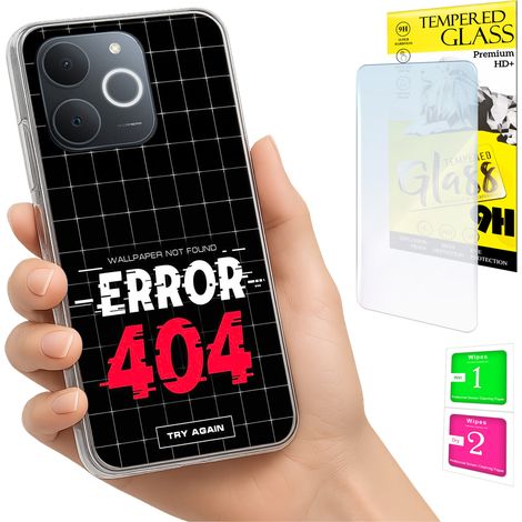 Custodia per Realme Note 70T con cover fotografica e vetro temperato 9H. (1/5)