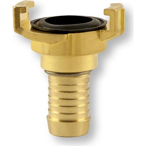Acoplamiento rápido de latón con boquilla giratoria 1/2"