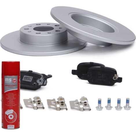 JUEGO DE DISCOS Y PASTILLAS DE FRENO TRASERO FIAT 500L 201053780 (1/4)