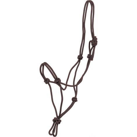 Nero - Cavezza Classic in nylon annodata