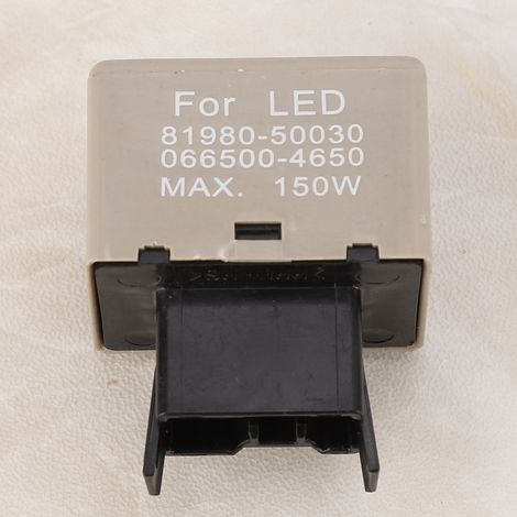 Clignoteur LED 12V 8 broches pour Lexus, relais de clignotants compatible 81980-50030, feu de signalisation à diode (1/5)