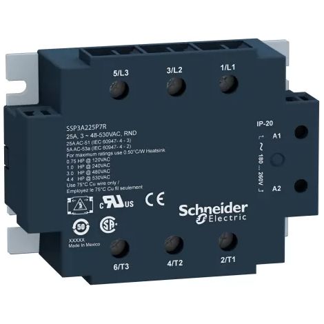 SCHNEIDER SSP3A225BDRT Harmony Relay - 3-Phasen-Relais - 530Vac - 25A - 24Vcc random (1/2)