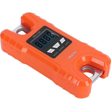 Balance électronique portable mini avec affichage LED orange pour pesage de précision