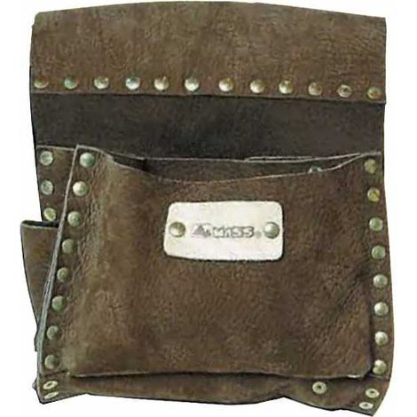 Bolso de Carpintero 3T Cuero Tachuelas Mass