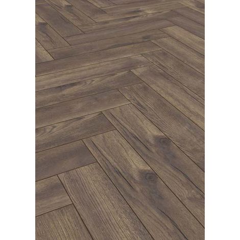 PAVIMENTO LAMINATO 8 MM ROVERE SCURO 1,238 MQ (1/2)