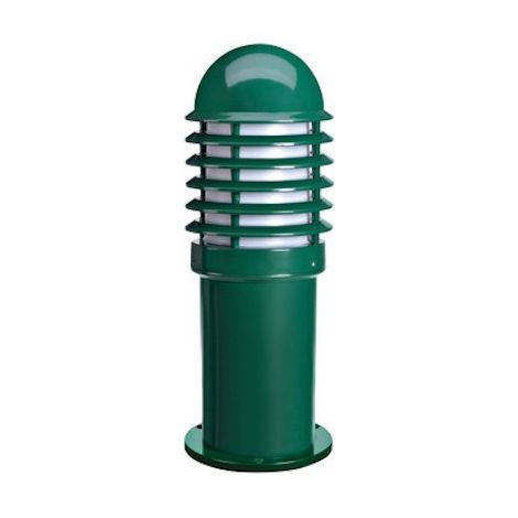 CALEO 1 Borne Ext. IP44 IK07 vert E27 100W max. Lpe non incl. haut.42cm ARIC 1797 (1/3)