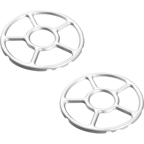 Lot de 2 réducteurs multifonctions pour brûleurs à gaz, réducteur pour brûleurs de cuisinière, support universel pour cuisinière, anneau antidérapant pour cuisinière, support plaque de cuisson à gaz, (1/5)