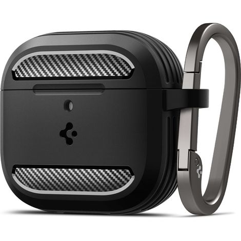 Robuste Schutzhülle für AirPods 4 – Schwarz (1/5)