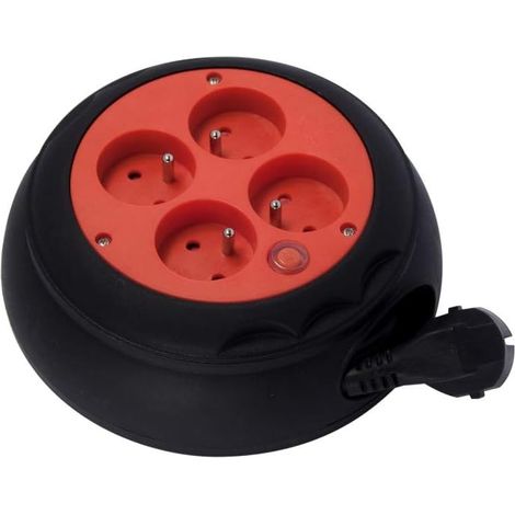 1 Enrouleur de câble 4 Prises HO5VV-F 3G1,5 mm² 4m Intérieur (1/2)