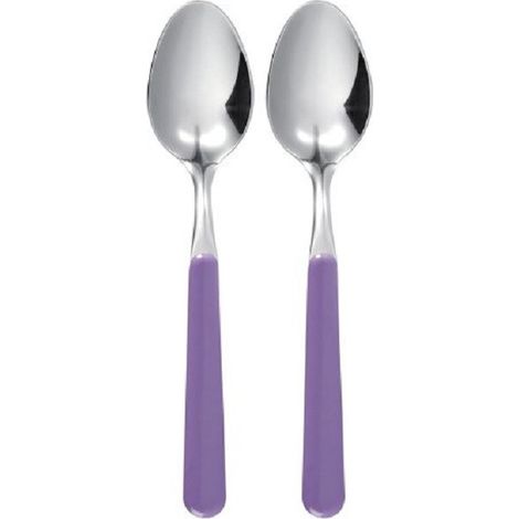 Excelsa cucchiai Trendy acciaio inox lilla 2 pezzi