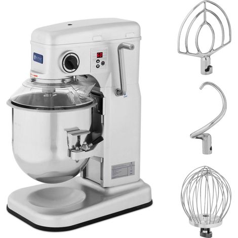 Pétrin professionnel - Royal Catering - Moteur : 650 W - Volume : 10 l (1/5)