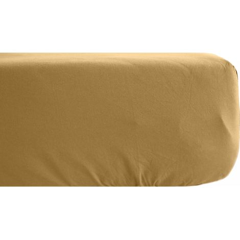 Drap housse coton lavé PALACE 180x200 cm (1/5)