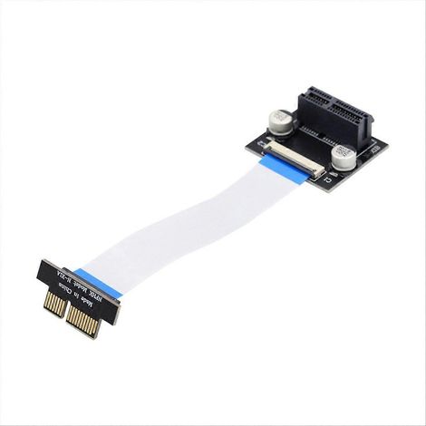 PCIe x1-Adapter für Internetcafés, diskless PXE-Boot, Netzwerkkarte, Soundkarte, PCIe 3.0/PCI 4.0-Verlängerungskabel (1/5)