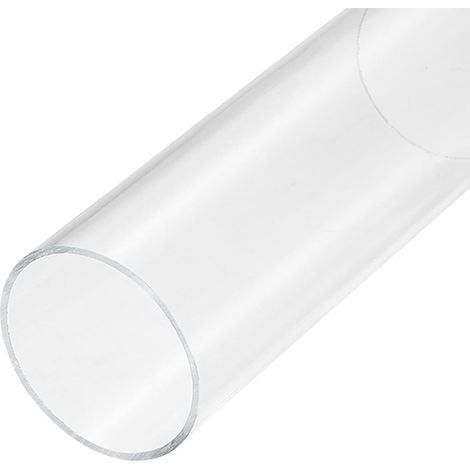Acrylique Tuyau Transparent Rigide Rond Tube 56mm ID 60mm OD 6" pour Lampes et Lanternes, Eau refroidisement Système (1/5)